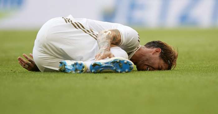 Sergio Ramos underwent surgery, out for at least six weeks